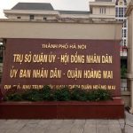 Thông tin địa chỉ Ủy ban nhân dân quận Hoàng Mai, thành phố Hà Nội