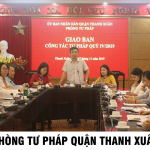 Thông tin địa chỉ số điện thoại phòng Tư pháp quận Thanh Xuân, TP. Hà Nội