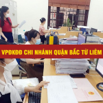 Thông tin địa chỉ chi nhánh Văn phòng đăng ký đất đai quận Bắc Từ Liêm, TP. Hà Nội
