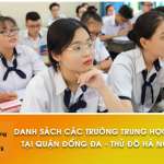 Danh sách các Trường THPT quận Đống Đa, thành phố Hà Nội