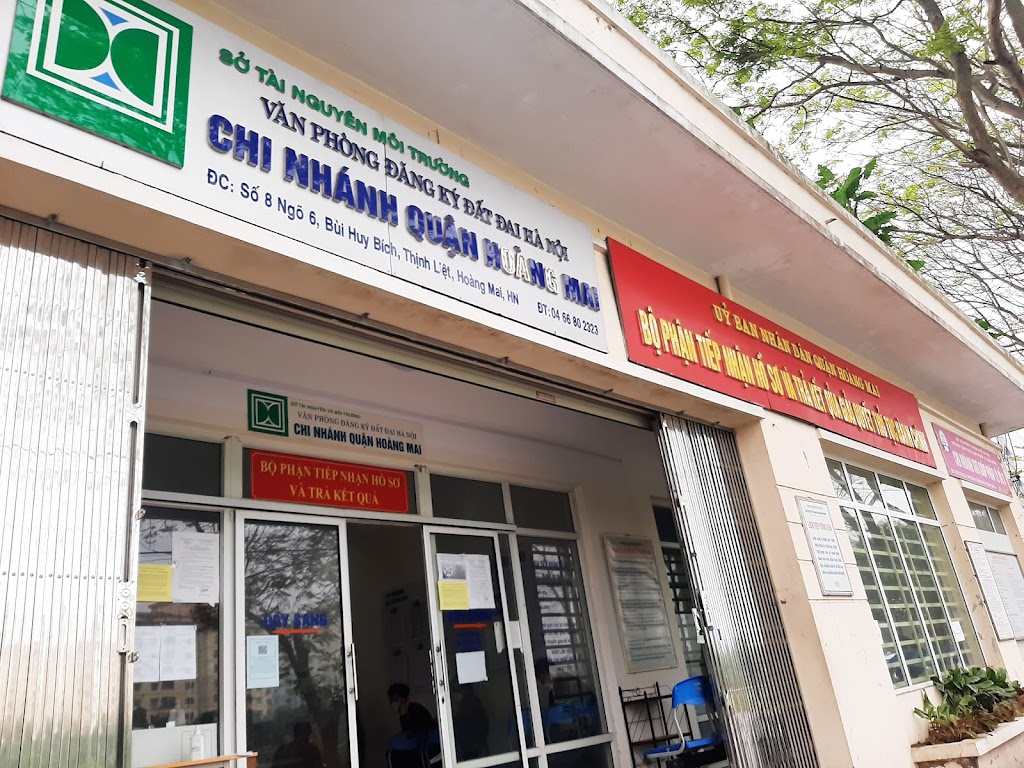 Chi nhánh Văn phòng đăng ký đất đai quận Hoàng Mai