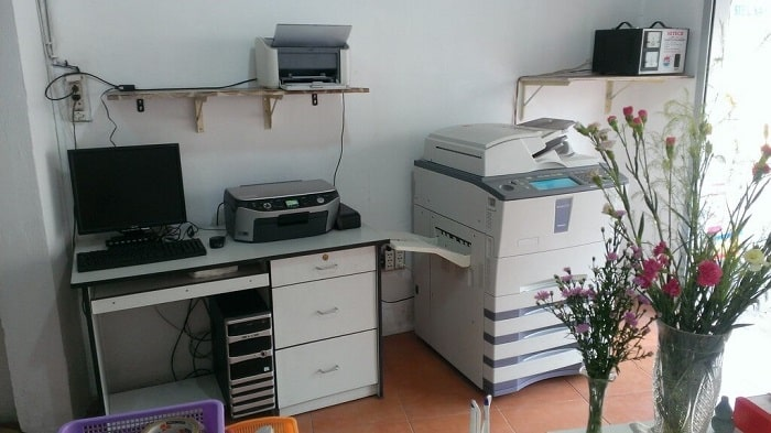 Cửa hàng photocopy Thành Công
