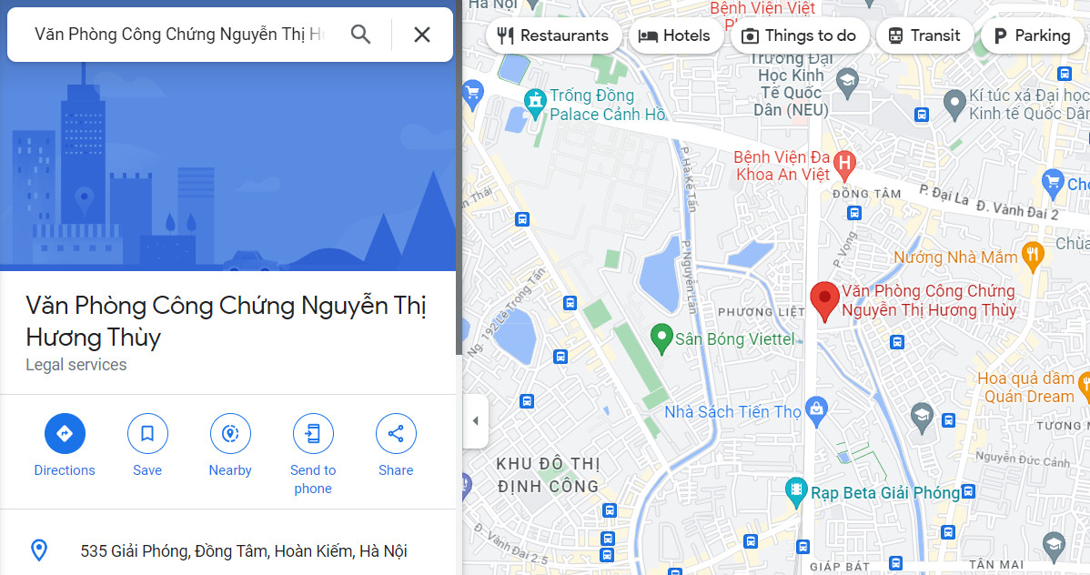 Công Chứng Nguyễn Thị Hương Thùy