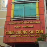 Thông tin địa chỉ Văn phòng công chứng Sài Gòn - thành phố Hồ Chí Minh