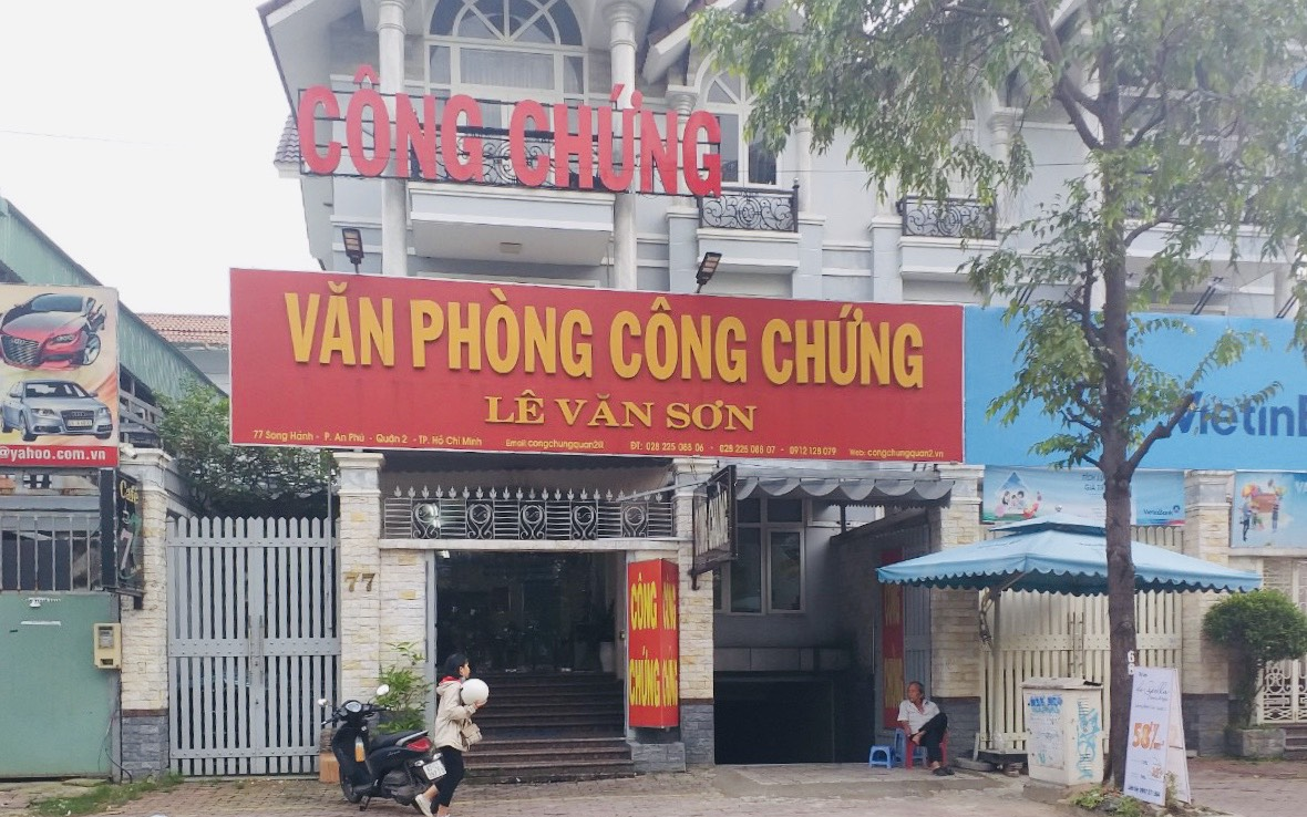 Văn phòng công chứng Lê Văn Sơn
