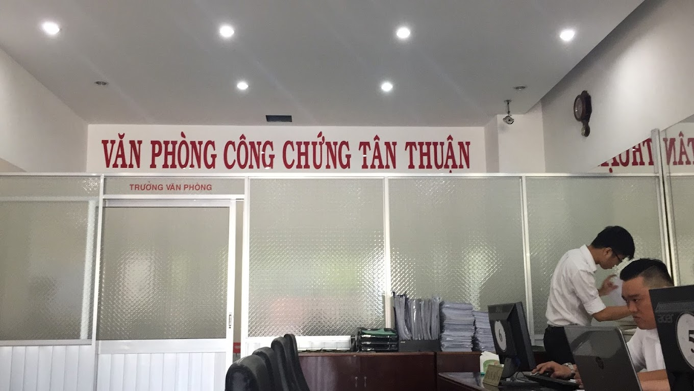 Văn phòng công chứng Tân Thuận
