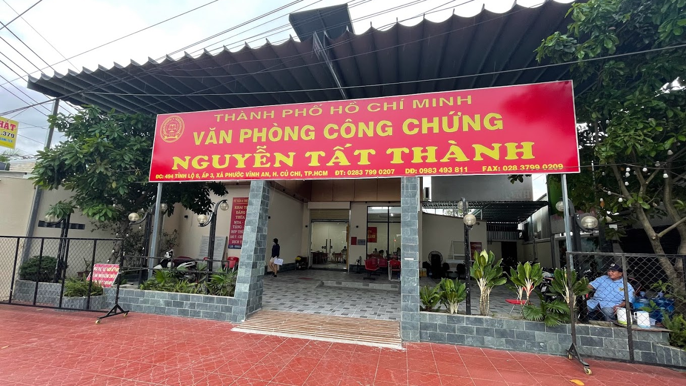 Văn phòng công chứng Nguyễn Tất Thành
