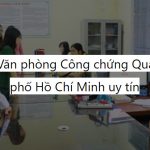 Danh sách Văn phòng Công chứng Quận 6, thành phố Hồ Chí Minh uy tín