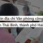 Văn phòng công chứng Nguyễn Thái Bình