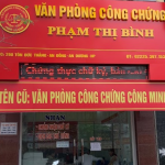 Văn phòng công chứng Phạm Thị Bình