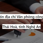 Văn phòng công chứng Thái Hoà, tỉnh Nghệ An