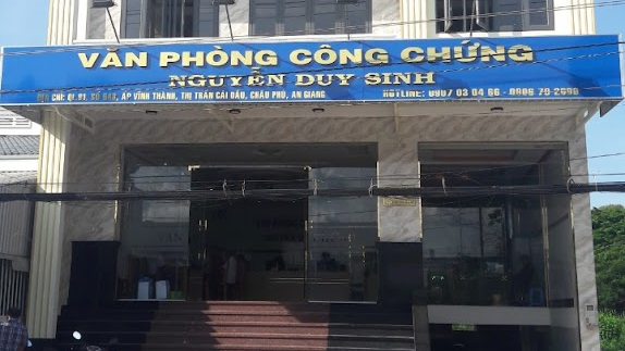 Văn phòng công chứng Nguyễn Duy Sinh