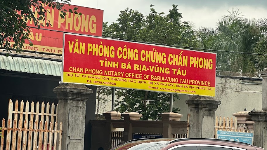 Văn phòng công chứng Chấn Phong
