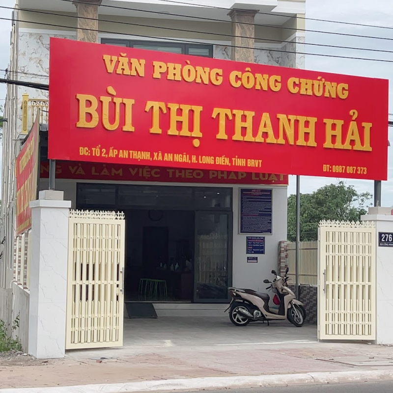 Văn phòng công chứng Bùi Thị Thanh Hải