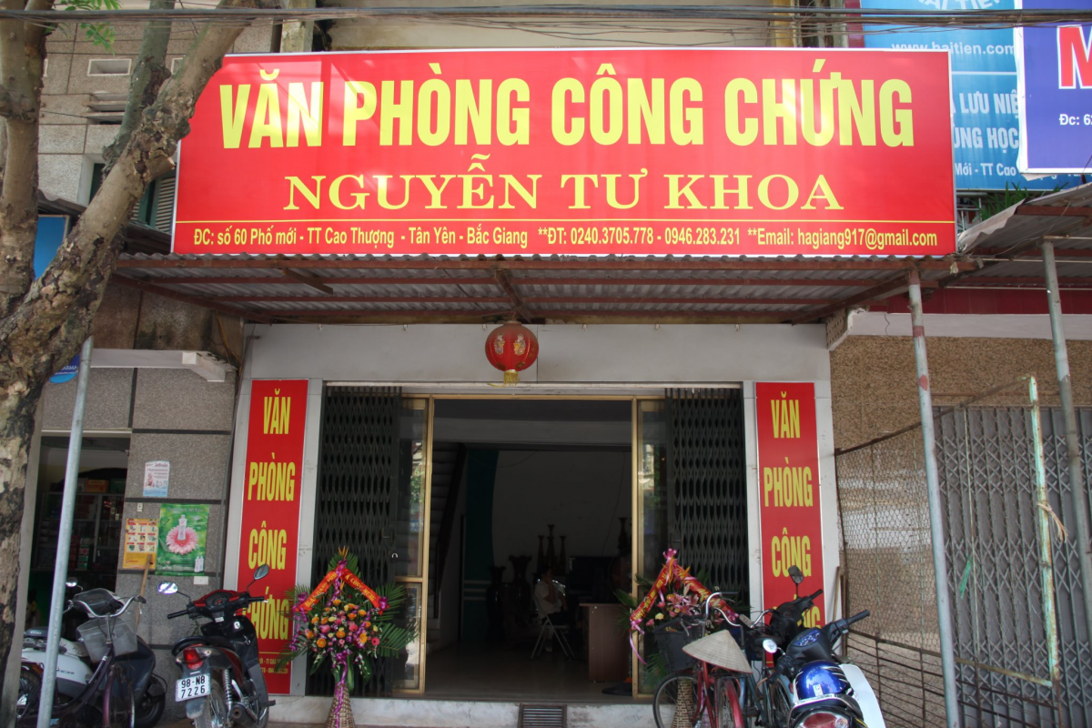 Văn phòng công chứng Nguyễn Tư Khoa