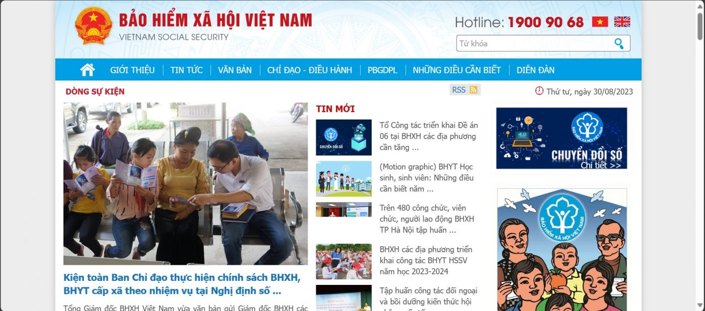 Tra cứu bảo hiểm y tế trên web của Bảo hiểm xã hội Việt Nam