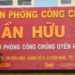 Thông tin địa chỉ Văn phòng công chứng Trần Hữu Đức, tỉnh Bình Dương