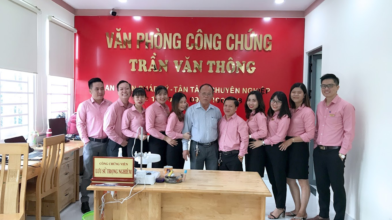 Văn phòng công chứng Trần Văn Thông