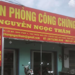 Thông tin địa chỉ Văn phòng công chứng Nguyễn Ngọc Thắm, tỉnh Bến Tre
