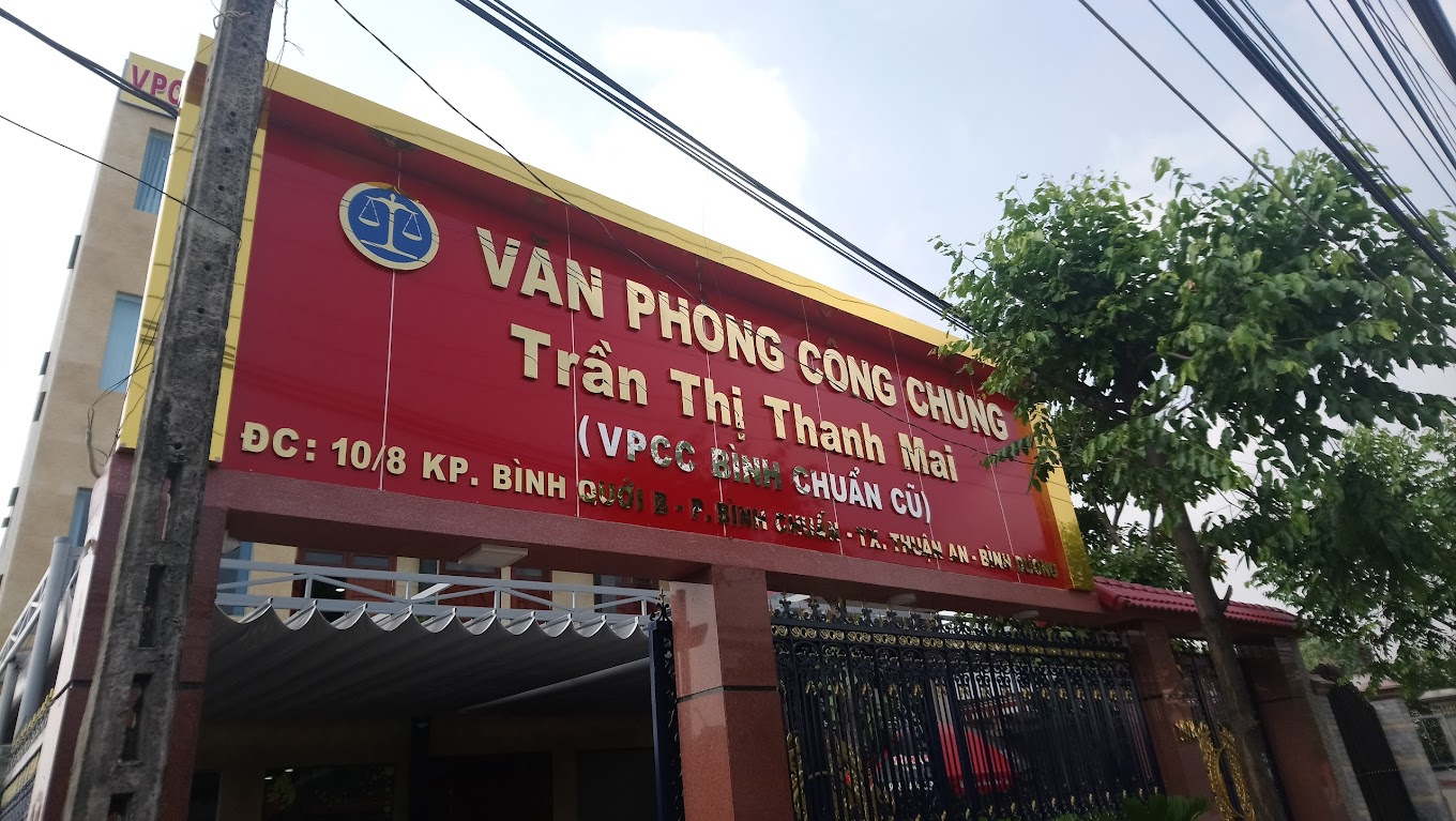Văn phòng công chứng Trần Thị Thanh Mai