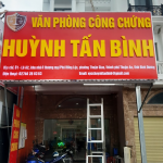 Thông tin địa chỉ Văn phòng công chứng Huỳnh Tấn Bình, tỉnh Bình Dương