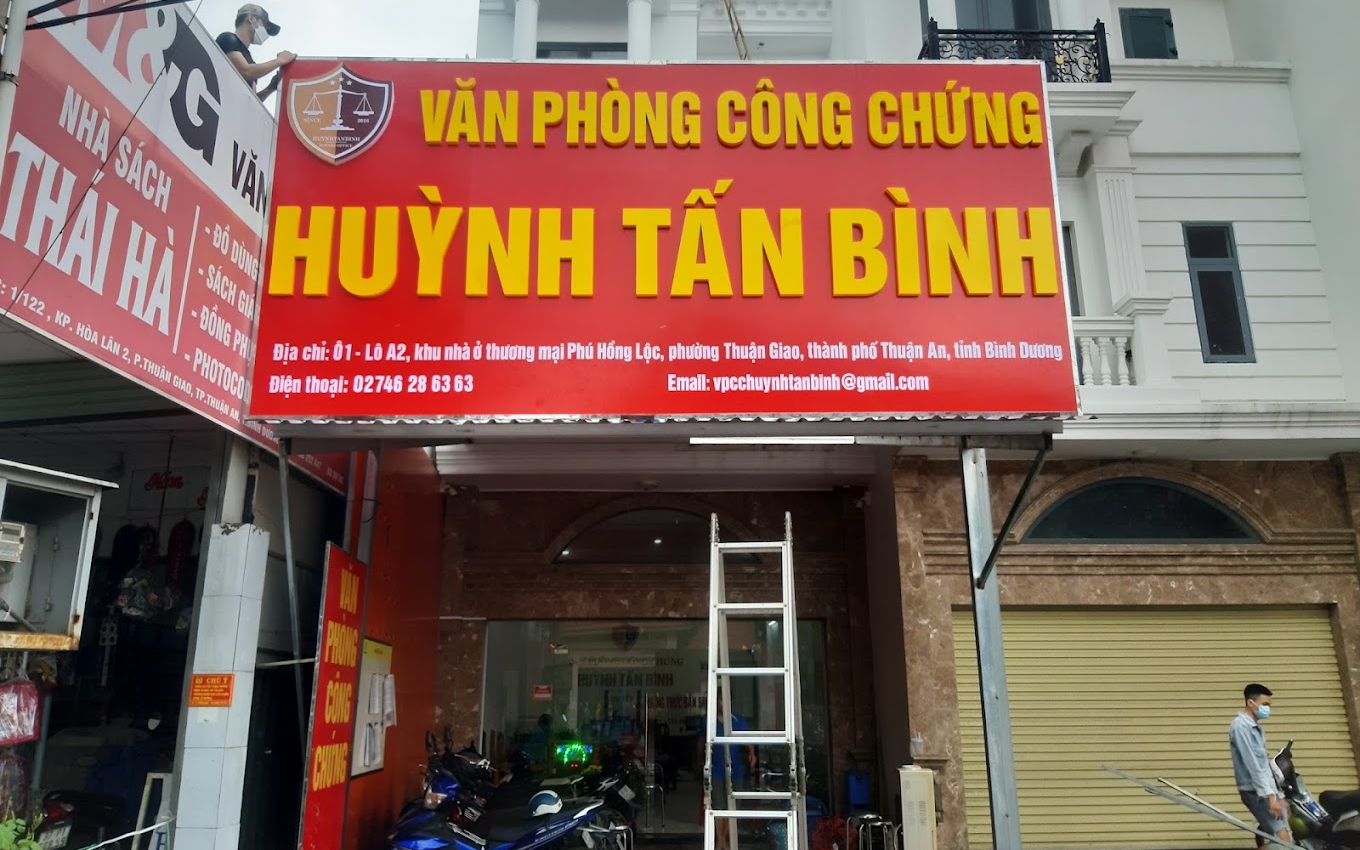 Văn phòng công chứng Huỳnh Tấn Bình