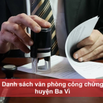 Danh sách văn phòng công chứng huyện Ba Vì-02