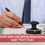 Danh sách văn phòng công chứng quận Thanh Xuân-02