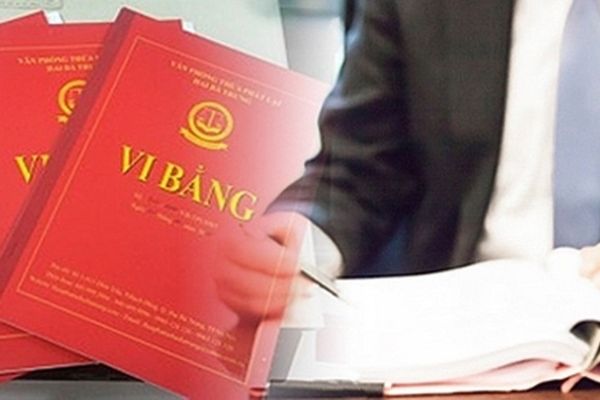 vi bằng quyết định tòa án