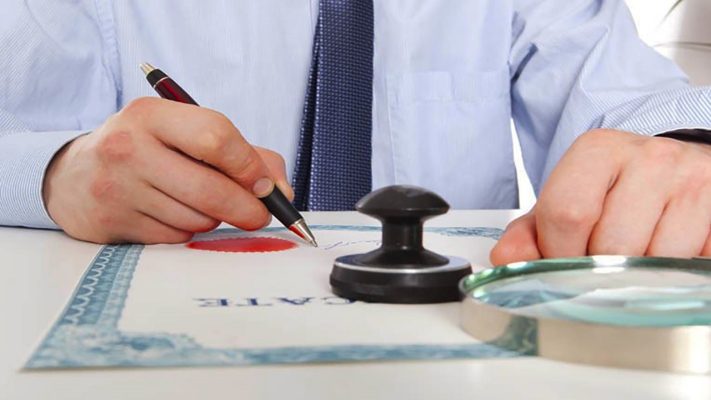 nguyên tắc công chứng văn bản từ chối nhận di sản