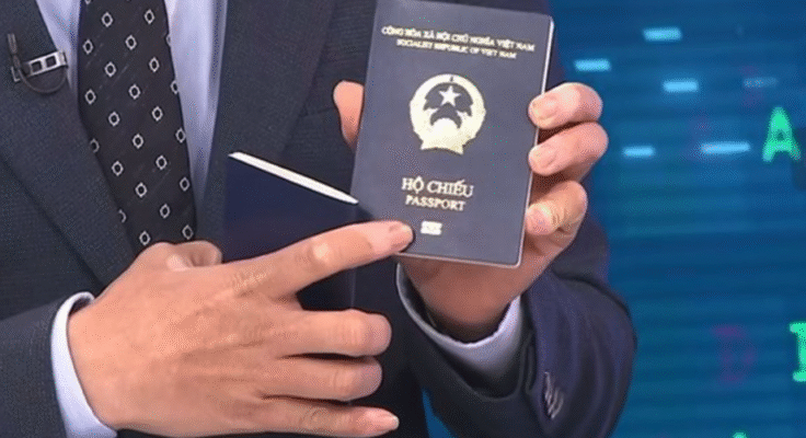 Thủ tục làm hộ chiếu gắn chip online