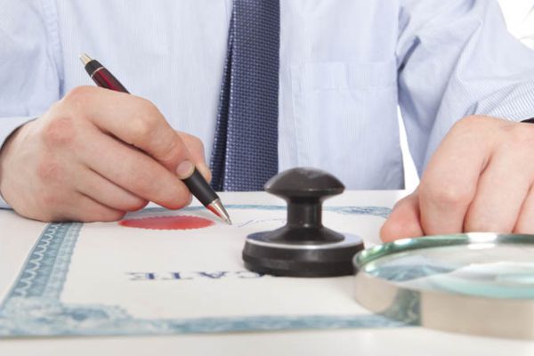 Công chứng chuyển nhượng đất