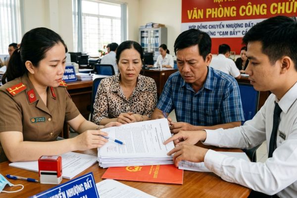 Công chứng hợp đồng chuyển nhượng đất: Những "cạm bẫy" cần tránh