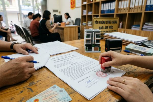 Công chứng hợp đồng đặt cọc có điều kiện