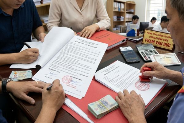 Công chứng hợp đồng đặt cọc mua cổ phần