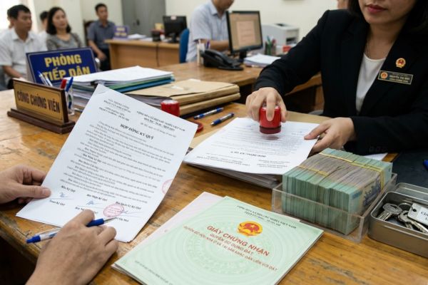 Công chứng hợp đồng ký quỹ