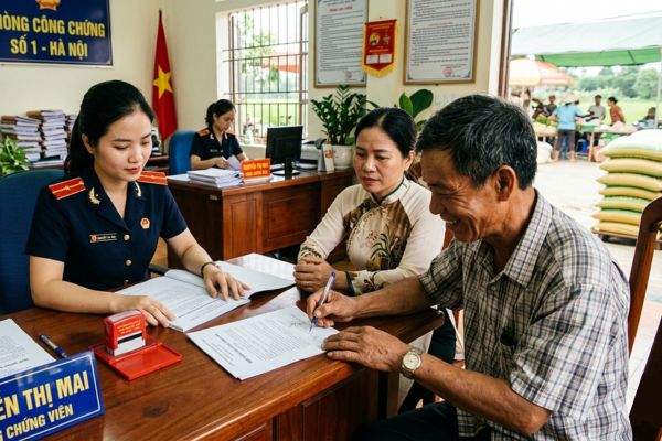 Công chứng hợp đồng mua bán nông sản