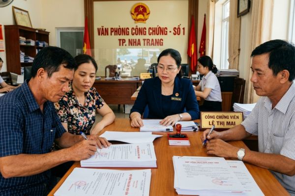 Công chứng hợp đồng mua bán thủy sản