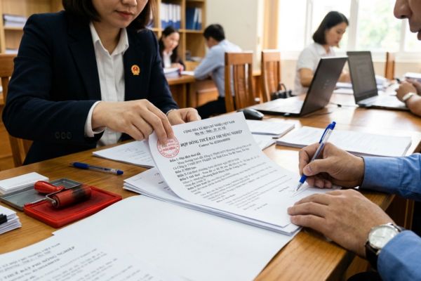 Công chứng hợp đồng thuê đất phi nông nghiệp