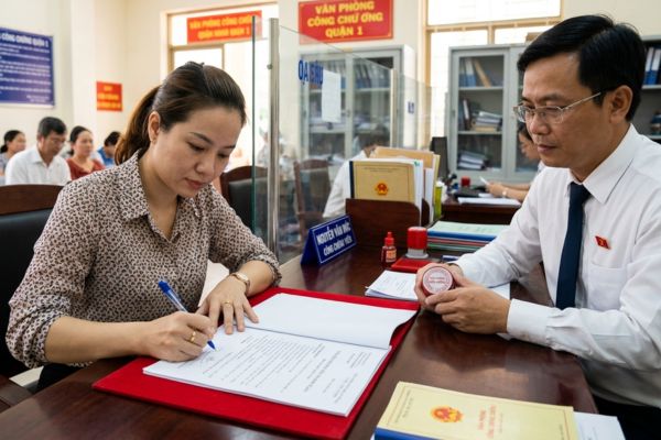 Công chứng văn bản hướng dẫn thanh toán