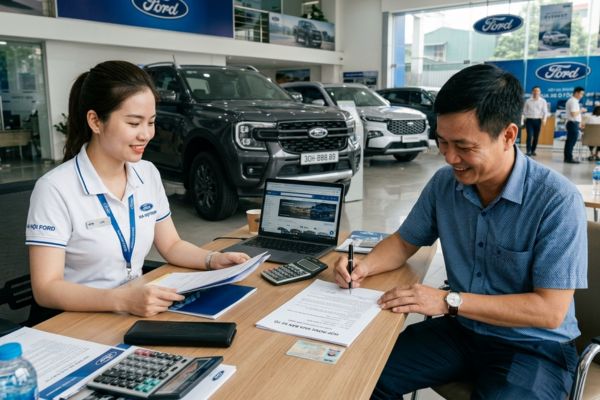 Hợp đồng mua bán xe Ford