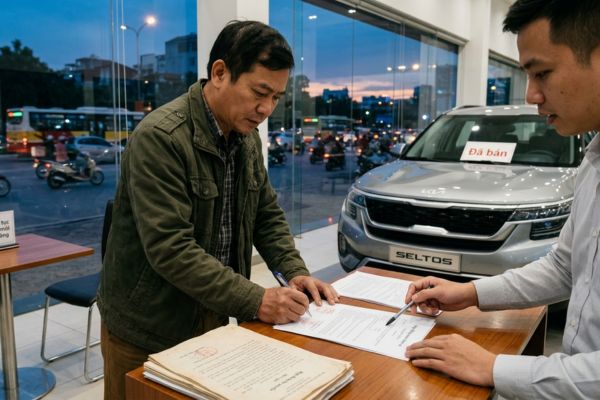 Mua xe khi hợp đồng ủy quyền cũ hết hạn