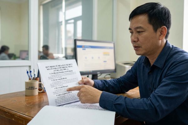 Quy định về mua bán xe biển số có 3 số cuối trùng nhau