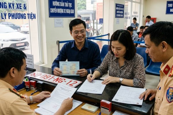 Quy định về mua bán xe mang biển số ngoại giao