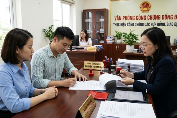 Công chứng thỏa thuận về việc giải quyết nợ chung