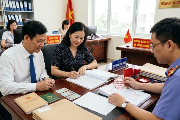 Công chứng thỏa thuận về việc giải quyết quyền thừa kế của vợ chồng