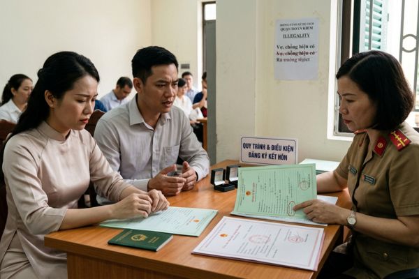 Đăng ký kết hôn khi một bên đã có vợ/chồng
