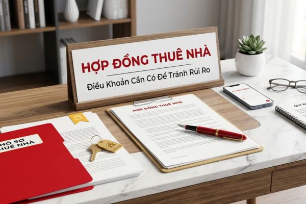 Hợp đồng thuê nhà cần có những điều khoản gì để tránh rủi ro?