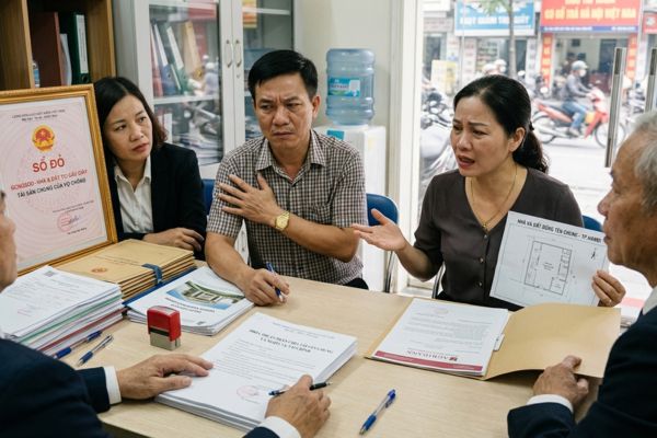 Khi một bên từ chối thực hiện nghĩa vụ tài sản chung
