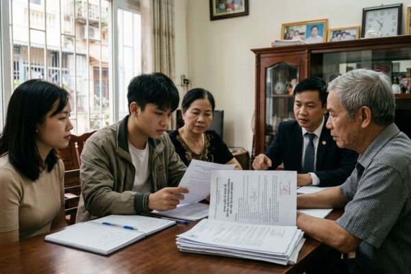 Quyền thừa kế của con riêng với tài sản của bố dượng/mẹ kế